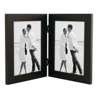 

Malden International Linear Series Double Wood Frame, for Two Verticle 5x7" Photographs, Color/Style: Black