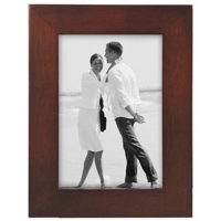 

Malden International Linear Series Wood Frame for 3.5x5" Photograph, Dark Walnut