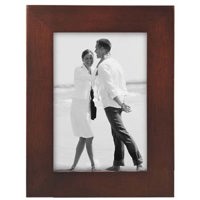 

Malden International Linear Series Wood Frame for 4x6" Photograph, Dark Walnut