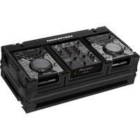 

Marathon Flight Road Black Series Coffin Case for 2x Small Pioneer CDJ-200, CDJ-400, Denon DN-S1200, Numark CD Players Plus 10" Mixer