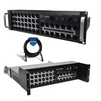 

Mackie DL32R 32-CH Wireless Digital Live Sound Mixer with iPad Control + Software Bundle - Includes Mackie Rack Kit, and 20' XLR Mic Cable