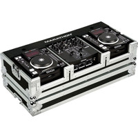 

Marathon Flight Road Case for 2x Small Format CD Players Denon-DN-S1000/DN-S1200 and 10" Denon DN-X100/DN-X120 Mixer