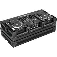 

Marathon Flight Road Case for 2x Small Format CD Players Denon-DN-S1000/DN-S1200 and 10" Denon DN-X100/DN-X120 Mixer, Black