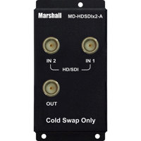 

Marshall Electronics Two-Channel HD-SDI Input Module with Switched Output for Large MD Series Monitors, Type A