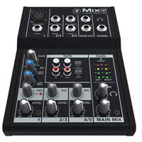 

Mackie Mix5 5-Channel Compact Mixer, 1 Mic/Line Input, Main L/R Outputs, 8 Channel Faders, Phantom Power