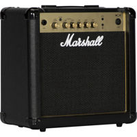 

Marshall MG Gold MG15G 15W 1x8" Solid-State Combo Amplifier with 2 Channels and MP3 Input