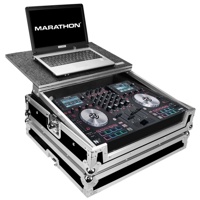 

Marathon Flight Road Case with Laptop Shelf for Numark NV Serato DJ Music Controller, Black