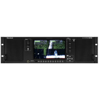 

Marshall Electronics Single 7" Full Featured 3RU Rack Mount Dual Input Audio and Video Monitor with Stereo Speakers