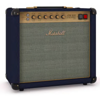 

Marshall Studio Classic SC20C 20W 1x10" All-Valve JCM800 2203 Speaker Combo Amplifier with FX Loop and DI, Navy Blue