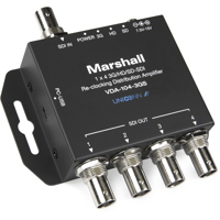 

Marshall Electronics VDA-104-3GS 1x4 3G/HD/SD-SDI Reclocking Distribution Amplifier