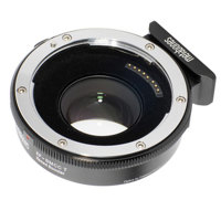 

Metabones Canon EF Lens to Blackmagic 2.5K Cinema Camera T Speed Booster Adapter, Micro 4/3 Mount, Black Matte