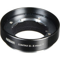 

Metabones Contax G Lens to Sony E-Mount Camera T Adapter, Black