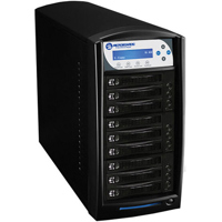 

Microboards Technology 8-Drive Digital Standalone HDD Tower Duplicator, SATA III 6GB/s, 75MBps Read/Write Speeds, 3.5" and 2.5" HDD Form Factor