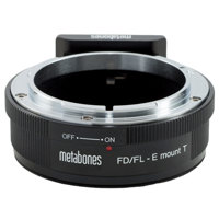 

Metabones Canon FD Lens to Sony E-Mount Camera T Adapter, Black Matte