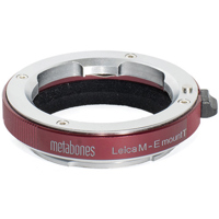 

Metabones Leica M Lens to Sony Nex E-Mount Camera T Adapter, Red