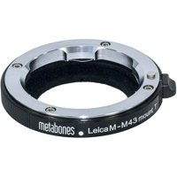 

Metabones Leica M Lens to Micro Four Thirds Camera T Adapter, Black Matte