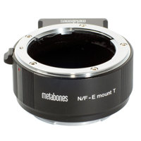 

Metabones Nikon F Lens to Sony E-Mount Camera T Adapter II, Black Matte