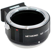 

Metabones Nikon F Lens to Fujifilm X-Mount Camera T Adapter, Black Matte