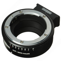 

Metabones Nikon G Mount Lens to Micro Four Thirds Lens Mount Adapter, Matte Black