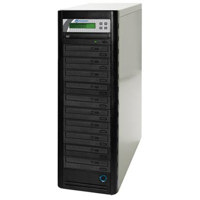 

Microboards Technology Quick Disc 1 to 10 Stand Alone DVD / CD Duplicator with USB 2.0 Port, 18x DVD / 48x CD Speed