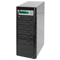 

Microboards Technology Quick Disc DVD-125, 1 to 5 Stand Alone DVD / CD Duplicator with USB 2.0 Port, 18x DVD / 48x CD Speed.