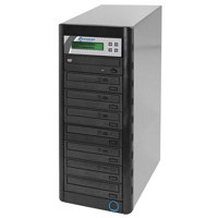 

Microboards Technology Quick Disc DVD-127, 1 to 7 Stand Alone DVD / CD Duplicator with USB 2.0 Port, 18x DVD / 48x CD Speed.