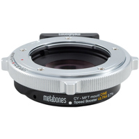

Metabones Contax Yashica CY Lens to Micro Four Thirds Speed Booster ULTRA x0.71 CINE Adapter