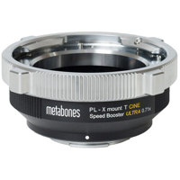 

Metabones ARRI PL Lens to Fuji X-Mount Camera T CINE Speed Booster ULTRA 0.71x Adapter, Black Matte