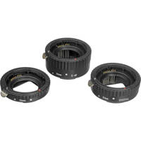 

DLC Extension Tube Set for Canon EOS/Digital SLR - Automatic Focusing - Automatic Exposure - Set of 3-12, 20 and 36mm tubes