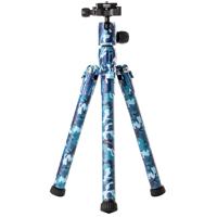 

MeFOTO BackPacker Air Travel Tripod Kit, Includes Smartphone Adapter, Bluetooth Remote and Tripod Bag, Blue Camo