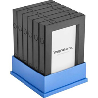 

Magnaframe Magnetic Photo Frame for Fuji Instax Mini Prints, 6-Pack, Black