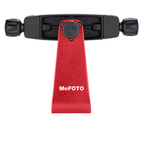 

MeFOTO SideKick360 Plus Smartphone Adapter for Tripods, 1.1lbs Capacity, Red