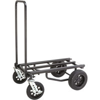 

Rock N Roller Multi-Cart R12STEALTH 8-in-1 All-Terrain Equipment Cart with R-Trac Tires, Stealth Black