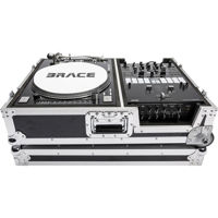 

Magma Scratch Suitcase for Turntable & 10" Battle Mixer, Black/Silver