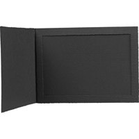 

TAP 7x5" Senior Slip Photo Folder, 25 Pack, Ebony