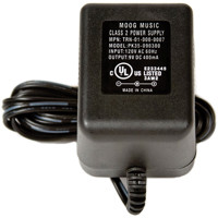 

Moog 110V to 9VDC Power Supply for Moogerfooger Pedals, 400mA (Center Pin Positive)