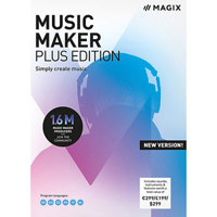 

Magix Music Maker Plus Edition 2019 Software, Electronic Download