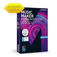 

Magix Music Maker Premium Edition 2020 Software - Academic, Download