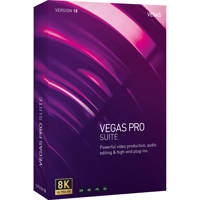 

Magix VEGAS Pro 18 Suite Powerful Video Production, Audio Editing & High-End Plug-Ins Software, ESD Download