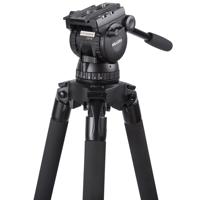 

Miller CX18 Fluid Head, 5-Step Pan/Tilt Drag, 100mm Ball Base, 35 lbs Capacity