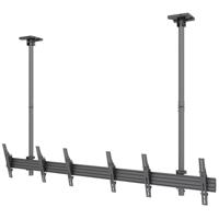 

Mount-It! MI-20107 Side-by-Side Three-Screen Dual-Pole Ceiling Mount