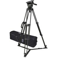 

Miller ArrowX 7 Fluid Head with Sprinter II 1-Stage Aluminum Alloy Tripod System, Includes On Ground Spreader, Telescopic Pan Handle with Clamp and Softcase
