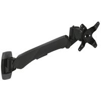 

Mount-It! MI-34114B Height Adjustable Single Monitor LCD Desk Mount with Wall Mount Base, Black