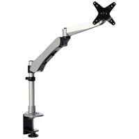 

Mount-It! MI-35111 Height Adjustable Single Monitor Articulating LCD Desk Mount with Grommet Base, Silver