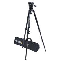 

Miller CX2 Fluid Head with Solo 75 2 Stage Carbon Fiber Tripod System, 18 lbs Head Capacity