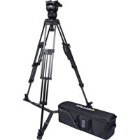

Miller CX2 Fluid Head and 75 Sprinter II Carbon Fiber Tripod with Ground-Level Spreader and Case, 17.6 lb Head Load Capacity