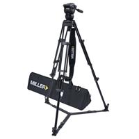 

Miller CX8 Fluid Head with Toggle 75 2-Stage Alloy Tripod System, 27 lbs Head Capacity, On Ground Spreader