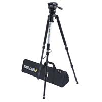 

Miller CX8 Fluid Head with Solo 75 2-Stage Alloy Tripod System, 27 lbs Head Capacity