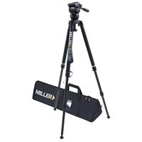 

Miller CX8 Fluid Head with Solo 75 2-Stage Carbon Fiber Tripod, 26 Lbs Head Capacity
