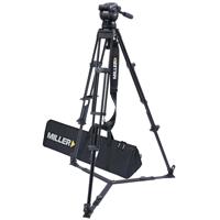 

Miller CX10 Fluid Head with Toggle 2-Stage Alloy Tripod System, 27 lbs Head Capacity, On Ground Spreader